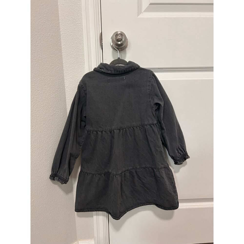 Zara Kids Denim Dress Size 4-5T - Picture 4 of 4